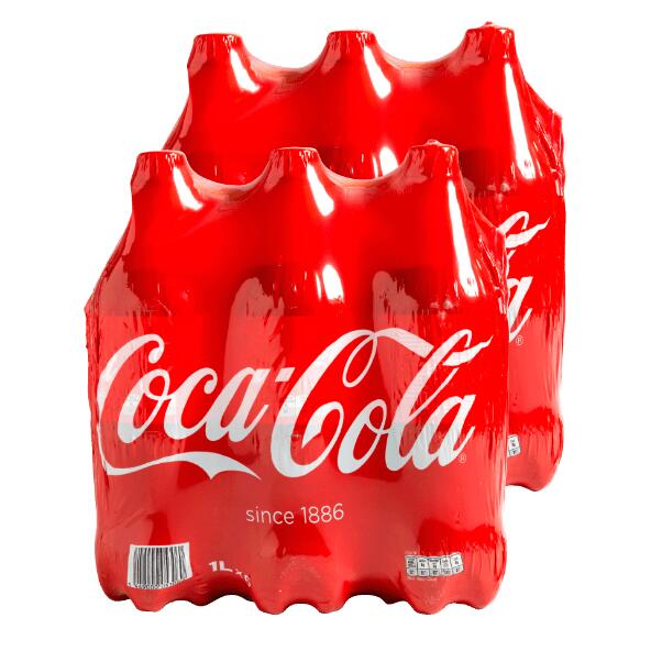 Coca-Cola regular, 6 pcs