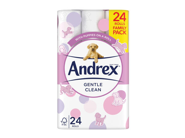 Andrex Gentle Clean Toilet Tissues