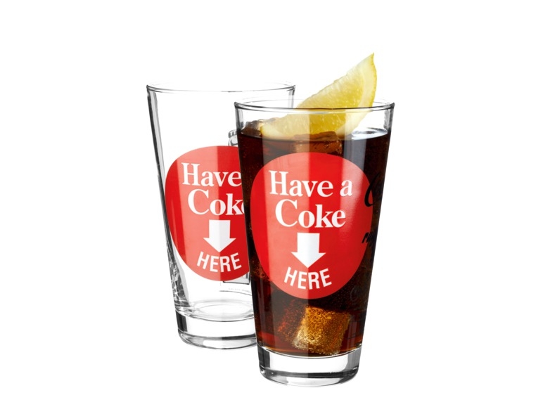 Coca Cola-Gläser