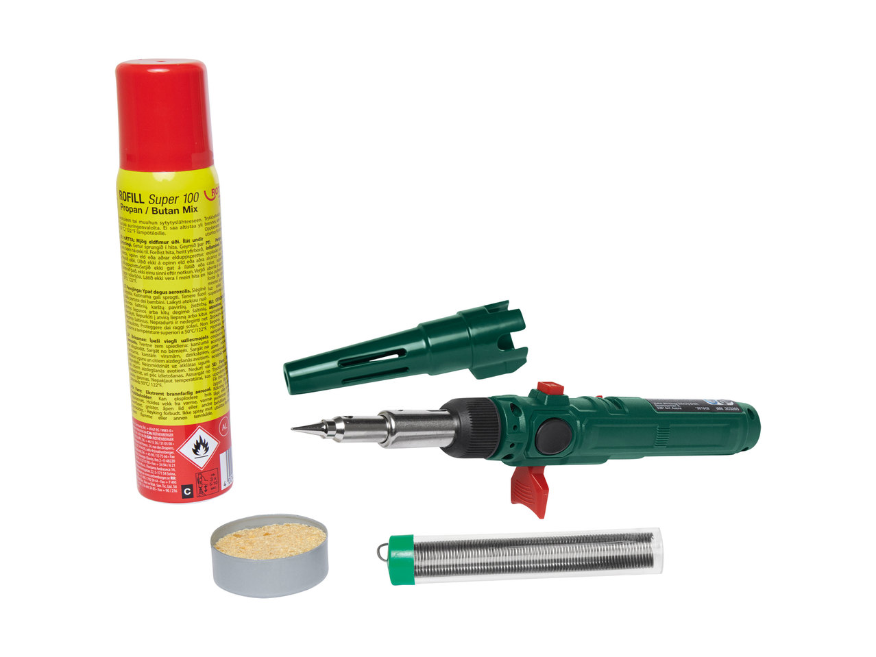 Parkside 3-in-1 Gas Soldering Iron Set1