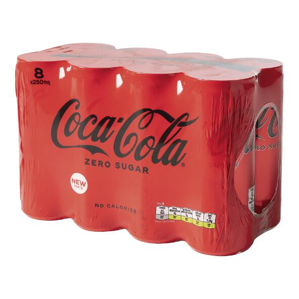 COCA-COLA(R) 				Coca-Cola Zero, 8er-Packung