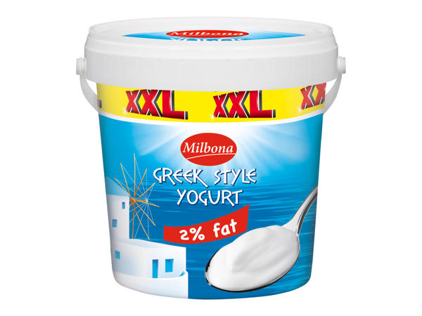 Milbona(R) Iogurte Grego Cremoso/ Magro