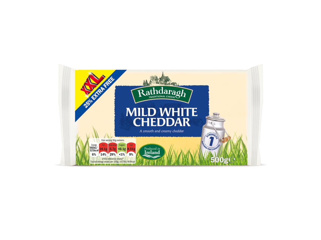 RATHDARAGH Mild White Cheddar Cheese