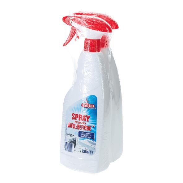 TWIDO CLEANING(R) 				Spray à l'eau de Javel, 2 pcs