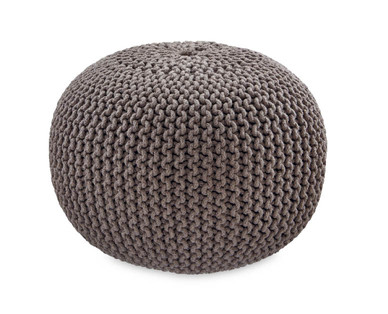 Knitted Pouffe
