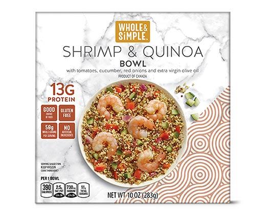 Whole & Simple 
 Shrimp & Grains Single-Serve Meal