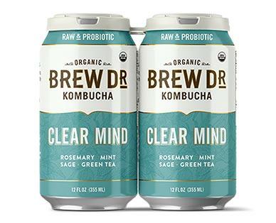 Brew Dr. Kombucha 
 Clear Mind or Love Kombucha 4-Pack
