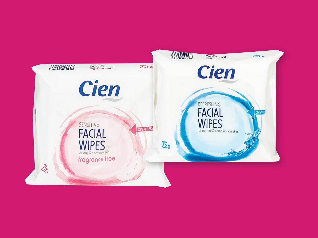 CIEN(R) Cleansing Facial Wipes