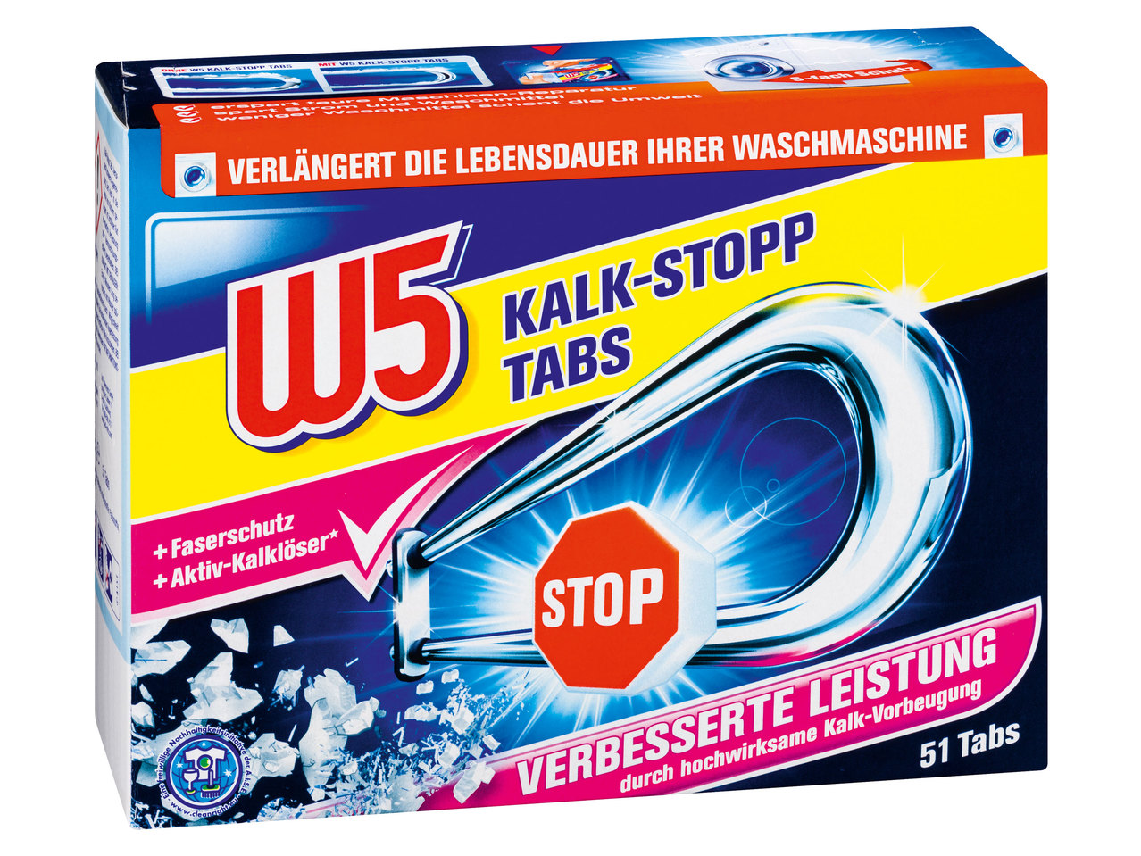 W5 Kalk-Stopp Tabs