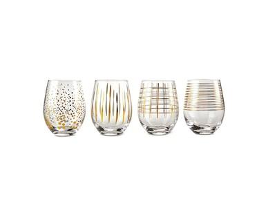 Crofton 4-Pack Wine or Champagne Glasses