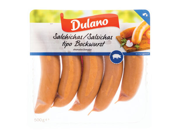 Dulano(R) Salsichas Tipo Bockwurst