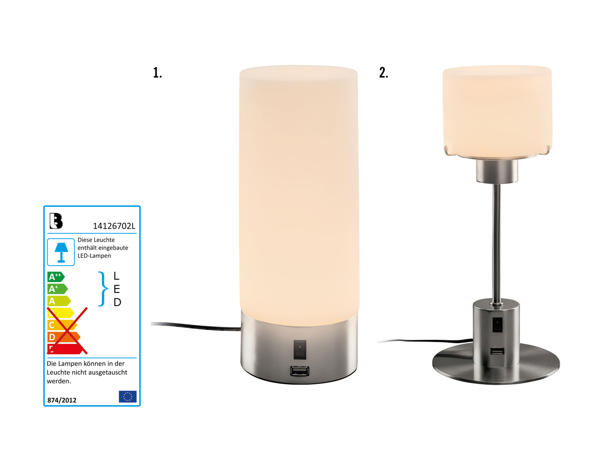 Lampada da tavolo a LED (solo nella Svizzera francese)