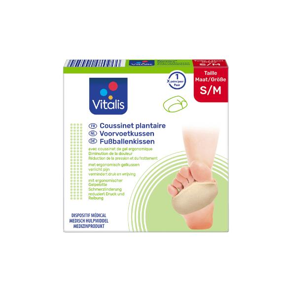 VITALIS(R) 				Bandage pied avec gel