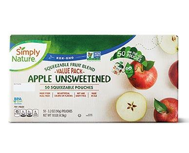Simply Nature 
 Unsweetened Applesauce Pouches