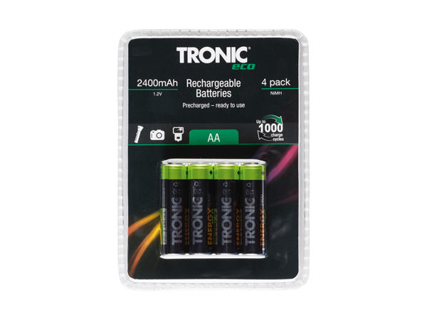 TRONIC(R) Genopladelige batterier