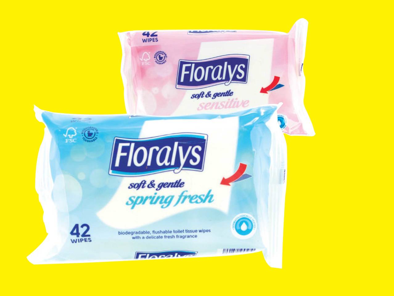 FLORALYS(R) Moist Toilet Paper
