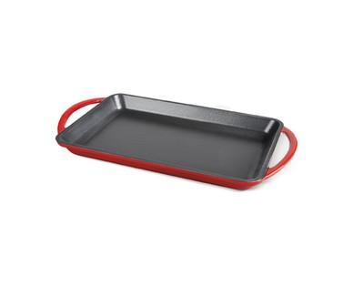 Crofton Rectangular Cast Iron Skinny Griddle or Grill Pan