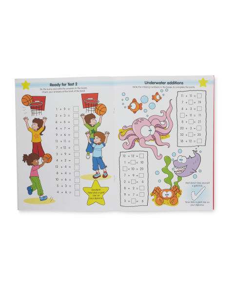 Add/Subtract Ages 6-8 Learning Book