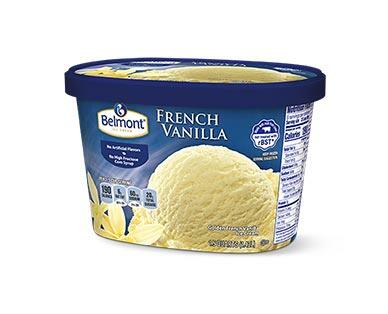 Belmont Pumpkin or French Vanilla Ice Cream