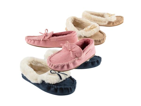 Ladies' Moccasin Slippers