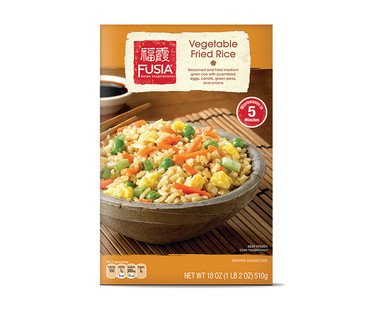 Fusia Asian Inspirations Vegetable Fried Rice or Sticky White Rice