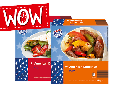 TASTE OF AMERICA American Dinner Kit