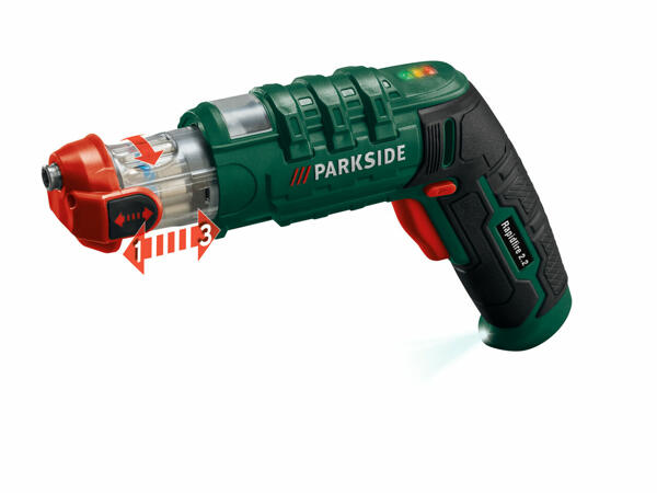 Parkside(R) Aparafusadora 4 V a Bateria com Pontas