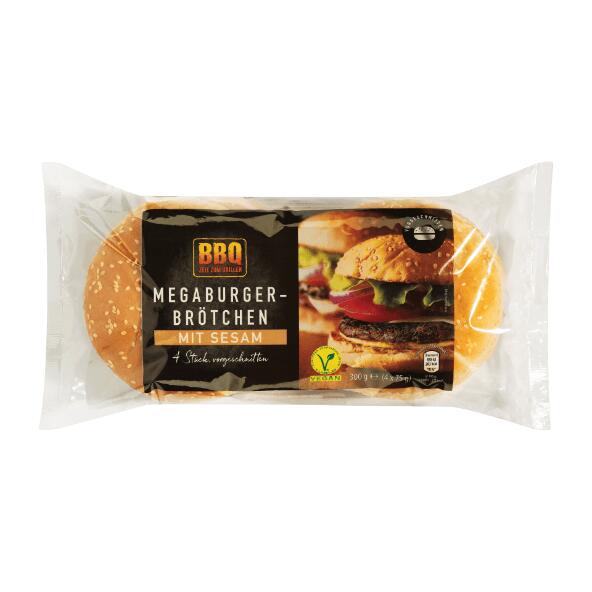 Megaburger-broodjes