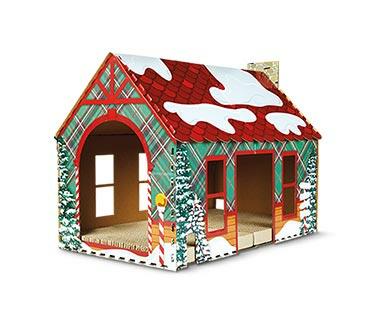Heart to Tail 
 Holiday Cat Scratching Playhouse