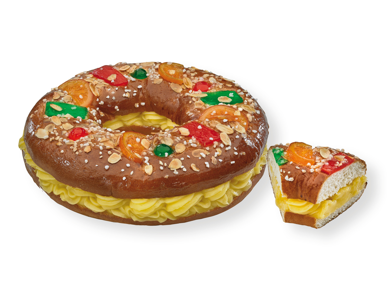 'La Cestera(R)' Roscón de Reyes con crema