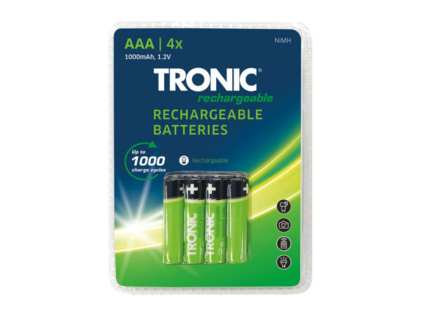 Tronic Rechargeable Batteries