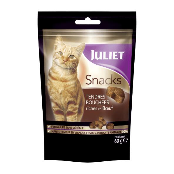 JULIET(R) 				Snacks pour chat