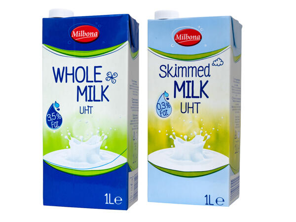 Mjölk med lång hållbarhet