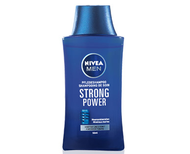 NIVEA MEN Strong Power Pflegeshampoo Mini**