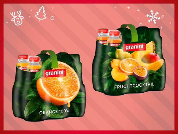 Jus d'orange/cocktail de fruits Granini