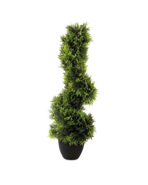 Artificial Cypress Topiary Spiral