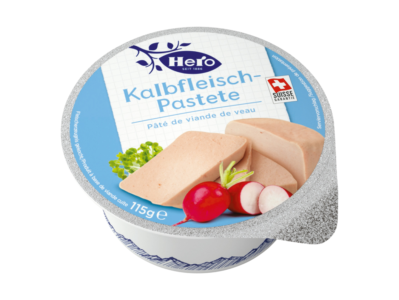 Hero Kalbfleisch-Pastete