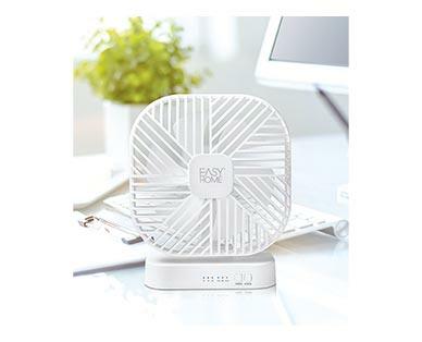 Easy Home 
 USB or Battery-Powered 5" Fan