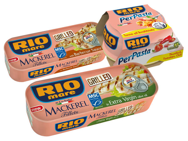 RIO MARE Gegrillte Makrelen oder Per Pasta