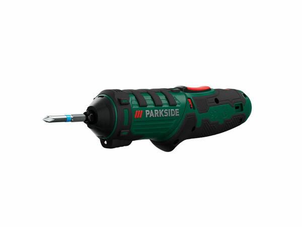 Cordless Screwdriver with Rotating Grip