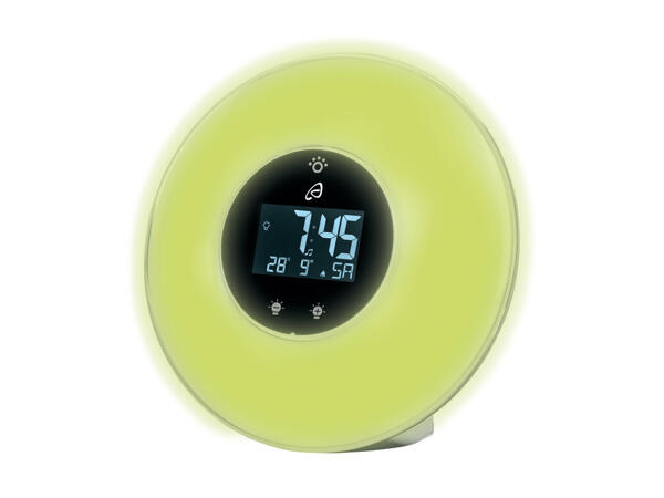 bluse omfavne vene Auriol Wake-Up Light Alarm Clock with Radio - Lidl — Great Britain -  Specials archive