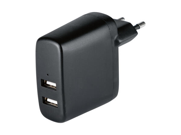 Chargeur USB double