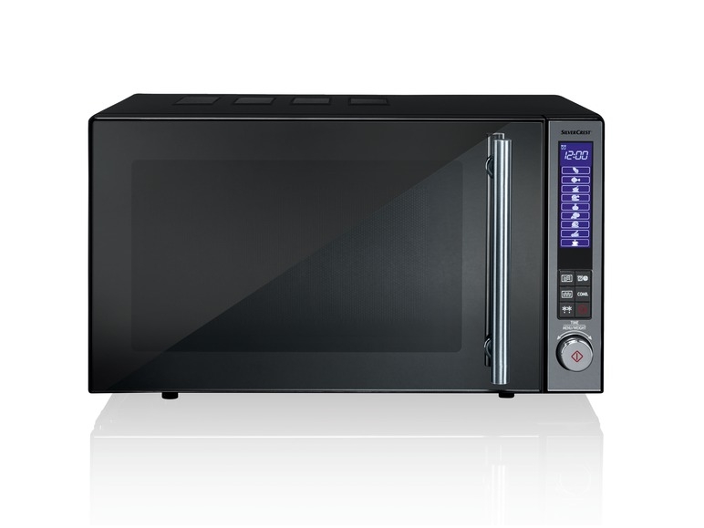 Digital Microwave, Black or Silver