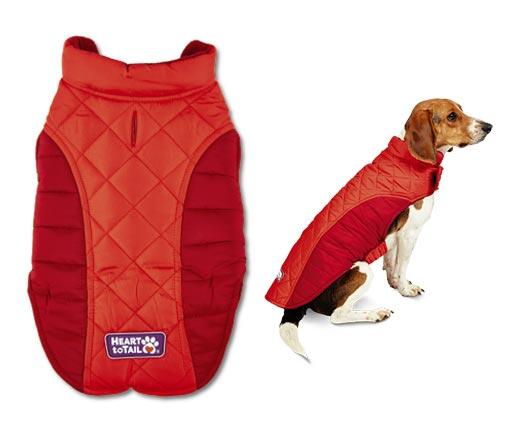 Heart to Tail 
 Reversible Pet Fleece Puffer Jacket