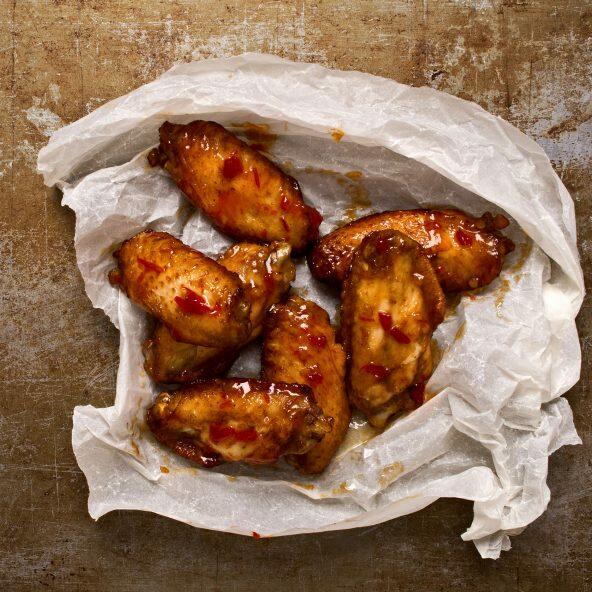 American style hot wings