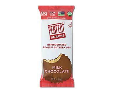 Perfect Snacks 
 Dark or Milk Chocolate Peanut Butter Cups
