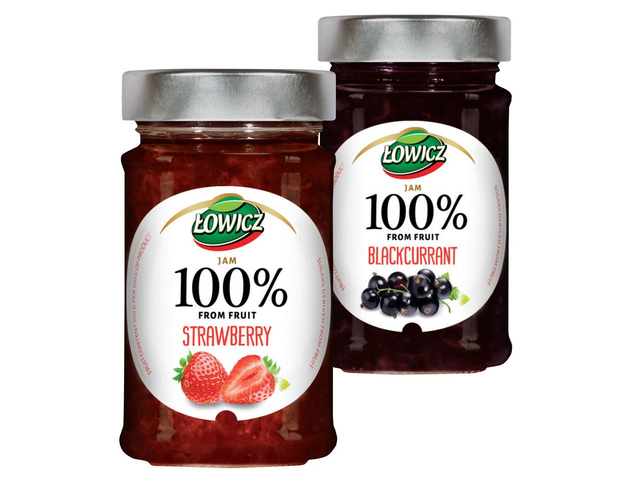 ŁOWICZ Strawberry/ Blackcurrant Jam
