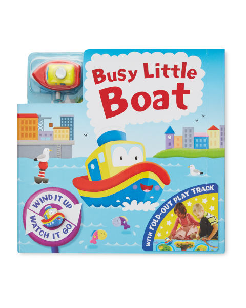 Boat Busy Day Board & Book