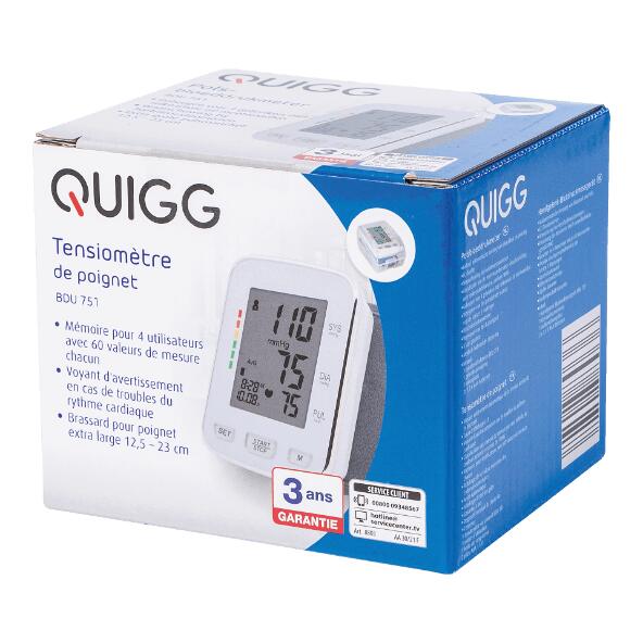 QUIGG(R) 				Blutdruckmessgerät