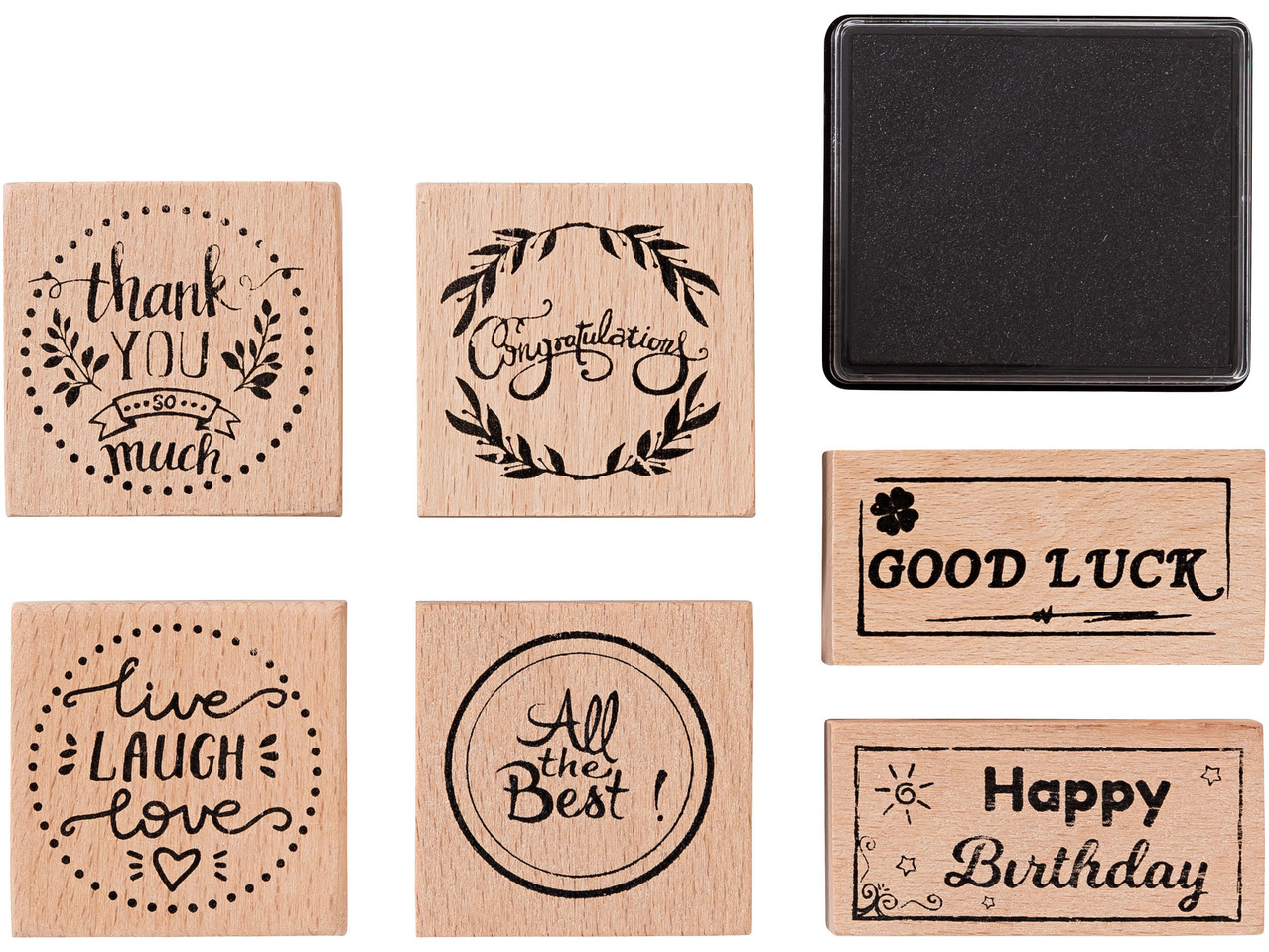 Stamp Set, 7 or 29 pieces